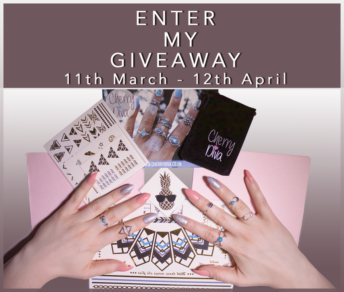 GIVEAWAY: WIN CHERRY DIVA JEWELLERY AND FLASH TATTOOS